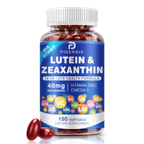 Lutein and Zeaxanthin Supplement (150 Count)