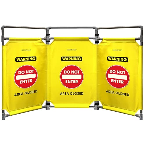 Do Not Enter Foldable Safety Barricade
