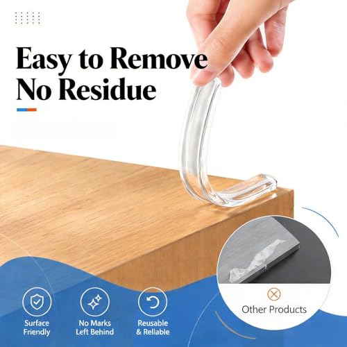 Clear Silicone Furniture Pads 30PCS Cabinet Bumpers Protection