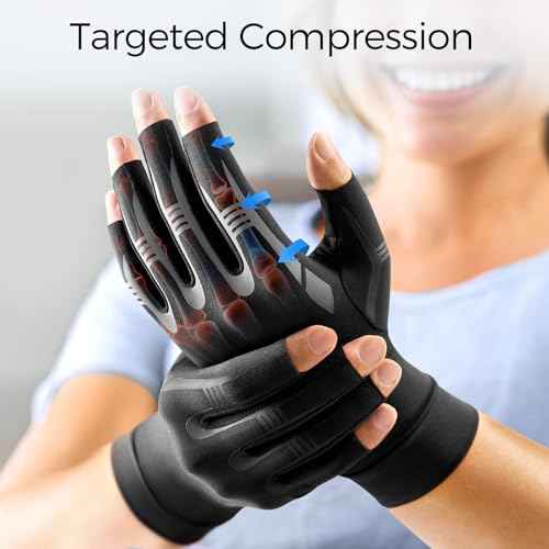 All Around Compression Arthritis Gloves for Women Men for Pain