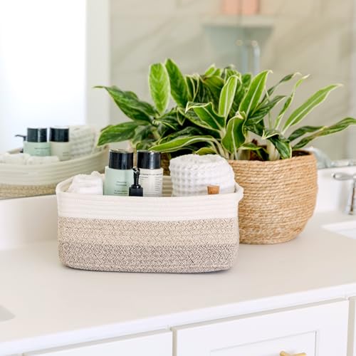 13.5”x8.5”x5.5” Storage Baskets for Shelves 3 Pack (3 Count)