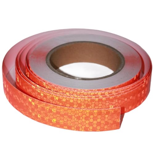 Industrial Reflective Tape Orange Outdoor Waterproof 1 inch