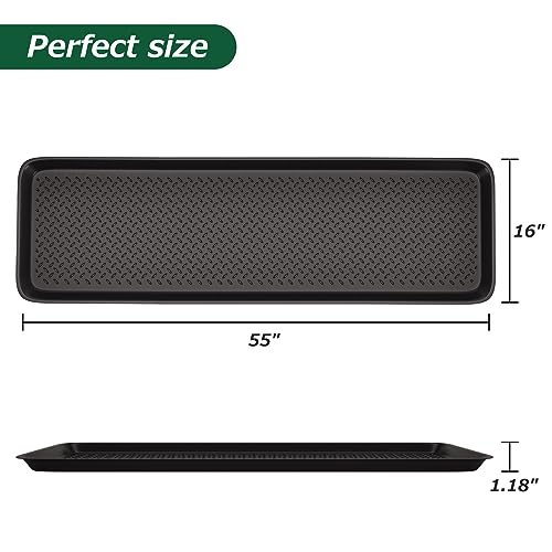 1 Pack Rubber Extra Large Shoe Tray for Entryway