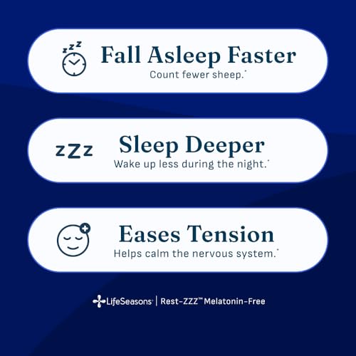 Rest ZZZ Melatonin Free (60 Count)