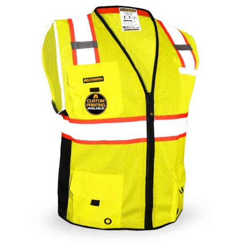 BIG KAHUNA Hi Vis Safety Vest Class 2