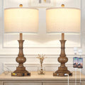 26" Tall Farmhouse Table Lamps Set of 2 (2 Count)