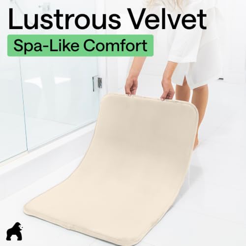 Memory Foam Bath Rug for Bathroom