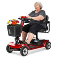 4 Wheel Folding Mobility Scooter with 13