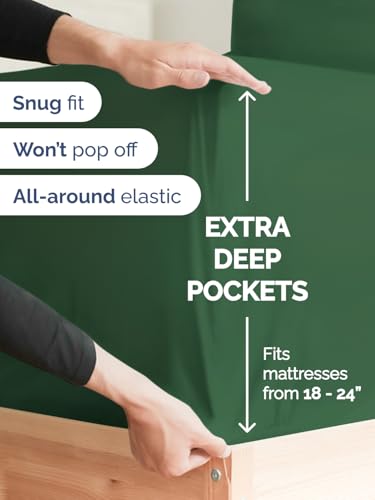 Extra Deep Cal King Sheet Set