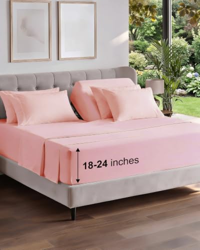Extra Deep Flex Top Split Head King Sheet Set