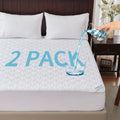 2 Pack Waterproof Mattress Protector Twin Size (2 Count)