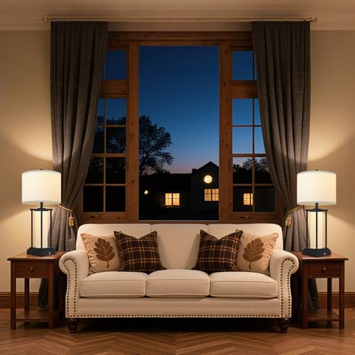 26.8'' Farmhouse Table Lamps