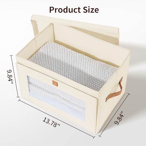 Storage Bins with Lids (6 Count)