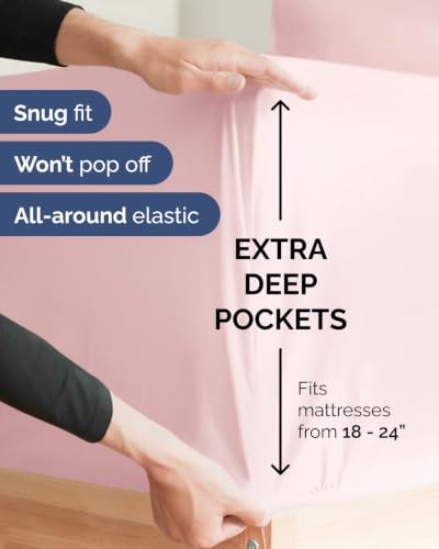 Extra Deep Flex Top Split Head King Sheet Set