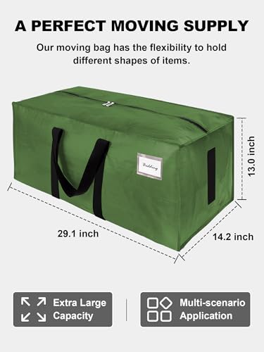 Supports 200lbs Heavy Duty Moving Bags (40 Count)