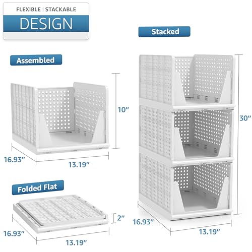 Stackable Closet Organizer (3 Count)