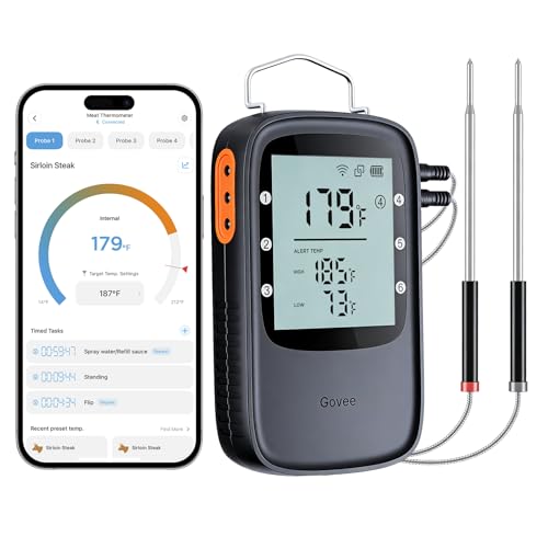 WiFi Meat Thermometer Digital for Grilling & Smoking