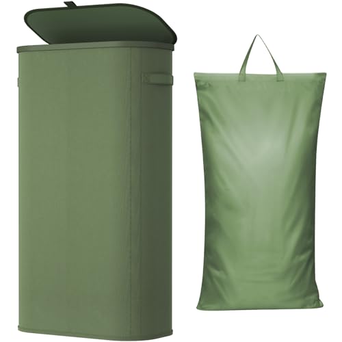 105L Large Laundry Basket with Lid