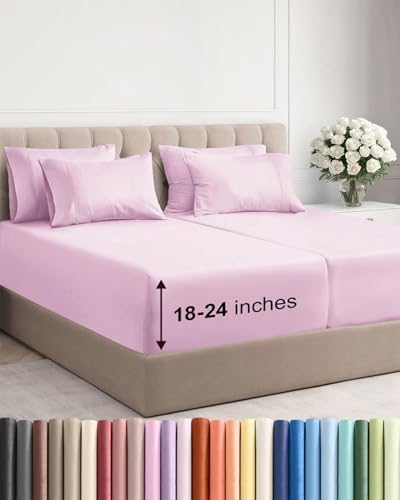 Extra Deep Split King Sheet Set