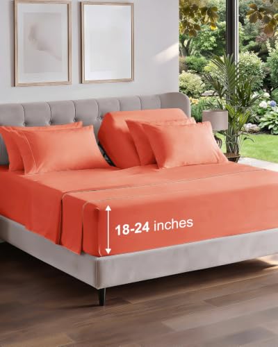 Extra Deep Flex Top Split Head King Sheet Set
