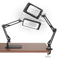 10X Magnifying Glass with Light and Stand
