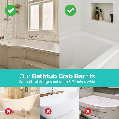 Adjustable Bathtub Grab Bar