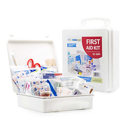 KC 50PP 50 Person Large Emergency Preparedness First Aid Kit for Home