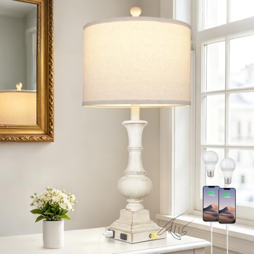 26" Tall Farmhouse Table Lamp for Living Room