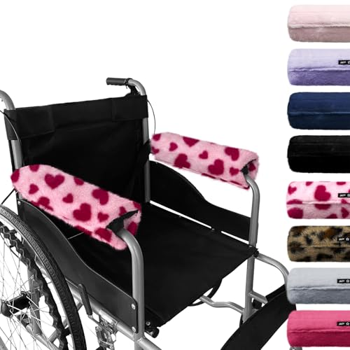 Wheelchair Armrest Pads Covers Fuzzy Desk Chair Arm Pads Soft