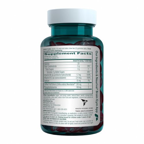 Plus Decaff Nootropic Brain Supplement for Memory (150 Count)