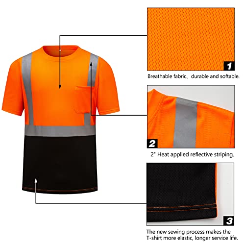 Hi Vis Safety Shirts (3 Count)