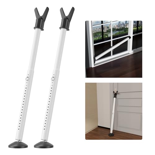 Door Stoppers Security Bar 2 Pack