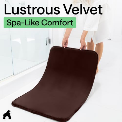Memory Foam Bath Rug for Bathroom