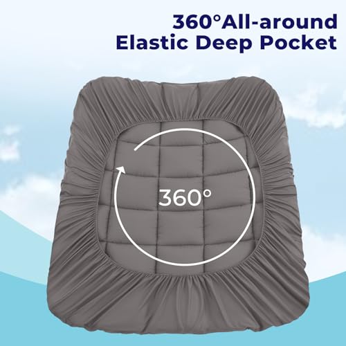 4 Inch Dual Layer Mattress Topper