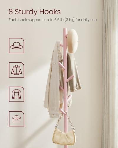 Solid Wood Coat Rack