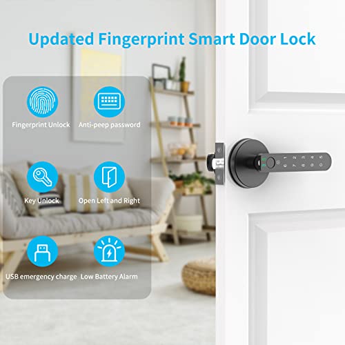 Fingerprint Door Lock with Keypads