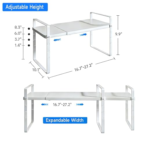 Expandable Cabinet Shelf Organizer (2 Count)