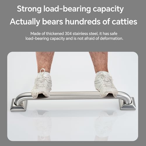 500lb Capacity Stainless Steel Grab Bar