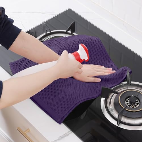 100% Cotton Waffle Weave Kitchen Dish Towels 18 (18 Count)