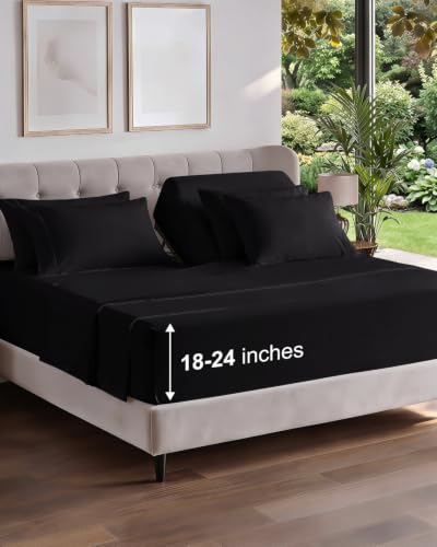 Extra Deep Flex Top Split Head King Sheet Set