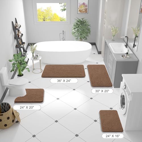 Large Bathroom Rugs 40x32