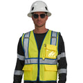 Custom Green Safety Vest Reflective