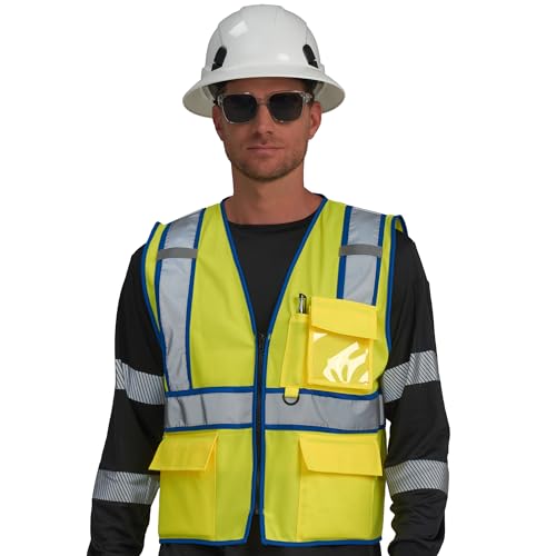 Custom Green Safety Vest Reflective