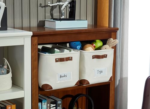 Storage Bins Large Fabric Storage Baskets for Shelves 3 Pack (3 Count)