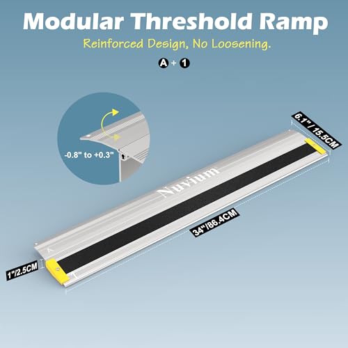 1 in Threshold Ramp for Doorways