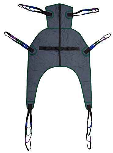 Universal Divided Leg Lift Sling with Headrest