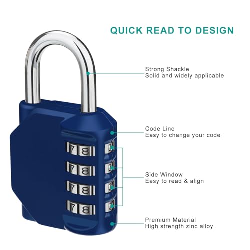 Combination Lock 2 Pack