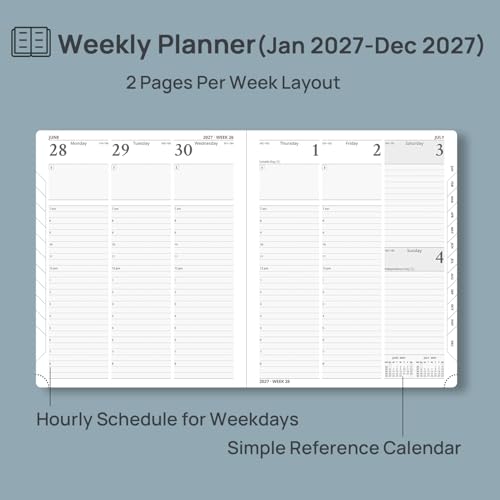 2027 Planner Weekly and Monthly