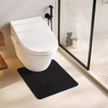 Black Toilet Rug (480 sq in)