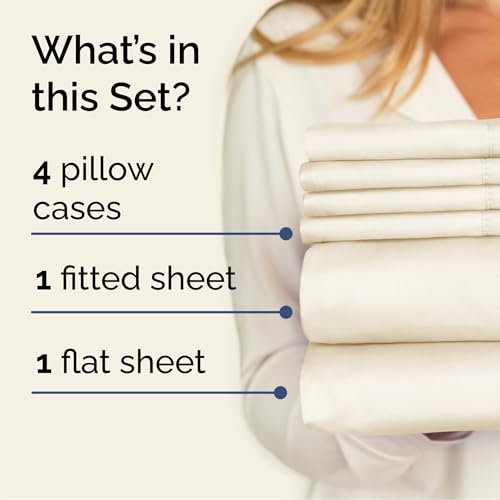 Cal King 6 Piece Bed Sheet Set